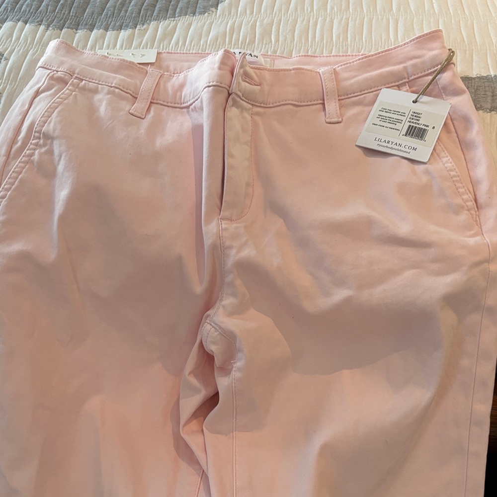 LILA RYAN Light Pink Chinos for Men